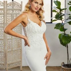 In Stock Beloved By Casablanca Bridal BL327 Size 10 Ivory Bridal Gown Wedding Dress Emerson