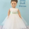 Rosebuds 5123 Doll Dress Matches Rosebuds Flower Girl 5123 Dress