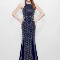 In Stock Primavera Couture 3035 Size 4 Midnight Prom Dress Pageant Gown Ballgown Dresses