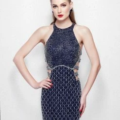 In Stock Primavera Couture 3035 Size 4 Midnight Prom Dress Pageant Gown Ballgown Dresses