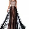 In Stock Precious Formals 61018 Size 12 Embellished A Line Formal Dress Evening Gown Ballgown Dresses