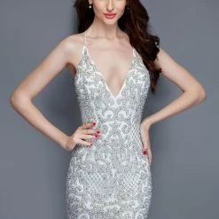 In Stock Primavera Couture 3138 Hot Pink Beaded Sequins Homecoming Dress Cocktail Dress Size 14 83 In Stock Primavera Couture 3138 Hot Pink Beaded Sequins Homecoming Dress Cocktail Dress Size 14