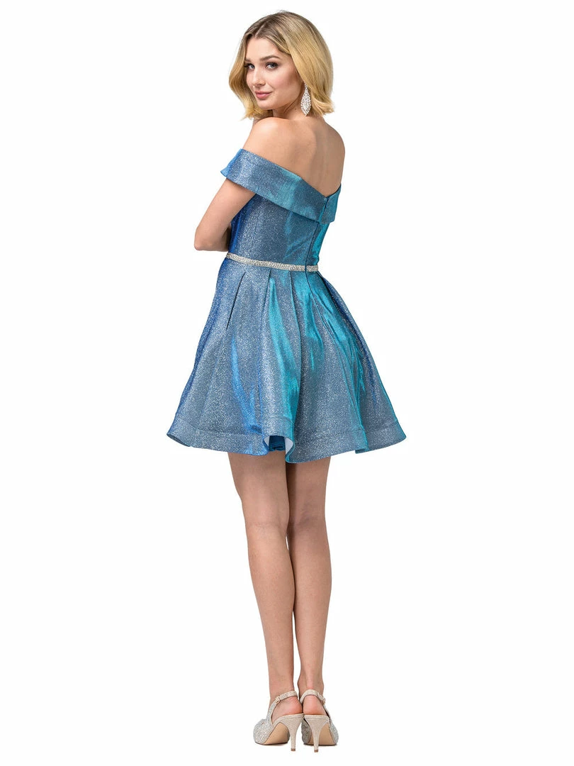 In Stock DQ 3147 Size 16 Lilac Short Off The Shoulder Shimmer Formal Cocktail Dress Flare Pockets Flare 9 In Stock DQ 3147 Size 16 Lilac Short Off The Shoulder Shimmer Formal Cocktail Dress Flare Pockets Flare