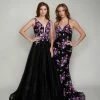 Nina Canacci 3176 Long Straight Beaded Prom Pageant Gown