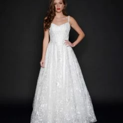 Ballgown Dresses Nina Canacci 3182 Long Ballgown Prom Dress Wedding Gown