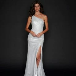 Nina Canacci 3195 Long Straight Prom Pageant Gown