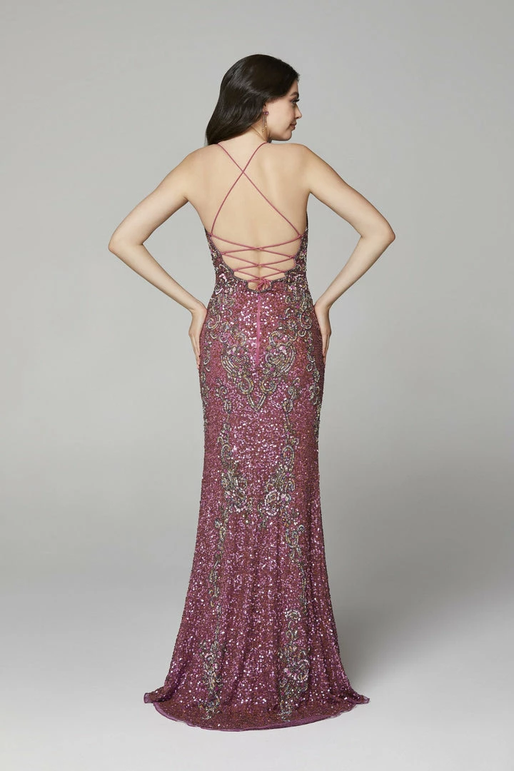 In Stock Primavera Couture 3211 Size 6 Sequin Prom Dress Pageant Gown Evening Formal Wear Side Slit Backless Dresses 43 In Stock Primavera Couture 3211 Size 6 Sequin Prom Dress Pageant Gown Evening Formal Wear Side Slit Backless Dresses