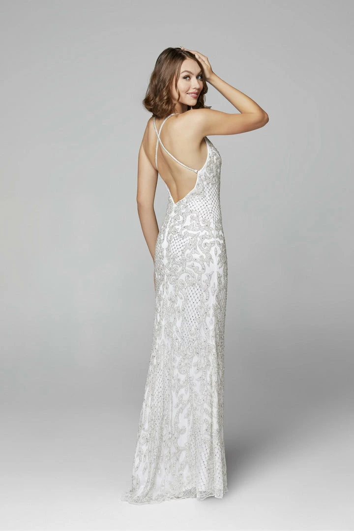 In Stock Primavera Couture 3214 Size 6 Beaded Prom Dress Lilac Side Slit Long Formal Evening Gown 51 In Stock Primavera Couture 3214 Size 6 Beaded Prom Dress Lilac Side Slit Long Formal Evening Gown