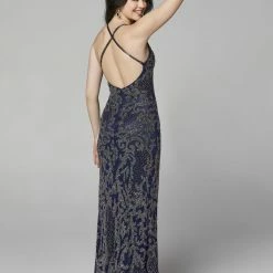 In Stock Primavera Couture 3214 Size 6 Beaded Prom Dress Lilac Side Slit Long Formal Evening Gown 123 In Stock Primavera Couture 3214 Size 6 Beaded Prom Dress Lilac Side Slit Long Formal Evening Gown