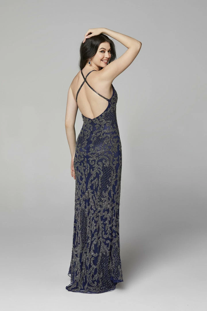 In Stock Primavera Couture 3214 Size 6 Beaded Prom Dress Lilac Side Slit Long Formal Evening Gown 56 In Stock Primavera Couture 3214 Size 6 Beaded Prom Dress Lilac Side Slit Long Formal Evening Gown