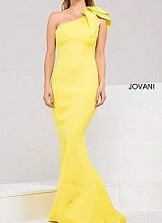 Mermaid Dresses Jovani 32602 One Shoulder With Ruffle Mermaid Prom Dress