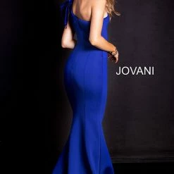 Mermaid Dresses Jovani 32602 One Shoulder With Ruffle Mermaid Prom Dress