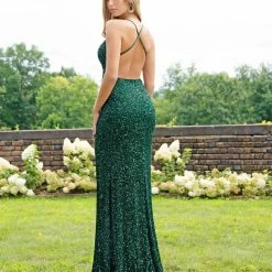 Primavera Couture 3291 Prom Dress Long Fitted Backless Sequin Formal Evening Gown 115 Primavera Couture 3291 Prom Dress Long Fitted Backless Sequin Formal Evening Gown