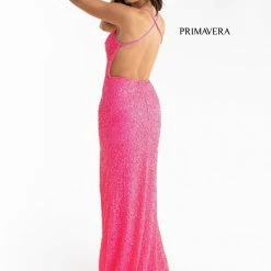 In Stock Primavera Couture 3291 AB Ivory Prom Dress Size 6 Long Fitted Backless Sequin Formal Evening Gown Backless Dresses 49 In Stock Primavera Couture 3291 AB Ivory Prom Dress Size 6 Long Fitted Backless Sequin Formal Evening Gown Backless Dresses