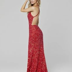 In Stock Primavera Couture 3291 AB Ivory Prom Dress Size 6 Long Fitted Backless Sequin Formal Evening Gown Backless Dresses 63 In Stock Primavera Couture 3291 AB Ivory Prom Dress Size 6 Long Fitted Backless Sequin Formal Evening Gown Backless Dresses