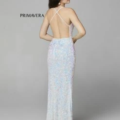 In Stock Backless Dresses Primavera Couture 3295 Size 4, 6, 8 Emerald Prom Dress V Neckline Sequins Backless Slit Formal Evening Gown 89 In Stock Backless Dresses Primavera Couture 3295 Size 4, 6, 8 Emerald Prom Dress V Neckline Sequins Backless Slit Formal Evening Gown