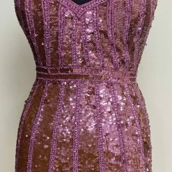 In Stock Primavera Couture 3314 Royal Cocktail Dress Size 10 Short Beaded Sequins Homecoming Dress