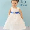 Rosebuds 5126 Doll Dress Matches Rosebuds Flower Girl Dress 5126 1 Rosebuds 5126 Doll Dress Matches Rosebuds Flower Girl Dress 5126