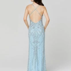 In Stock Primavera Couture 3428 Size 22 Embellished Beaded V Neckline Prom Dress Evening Gown