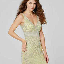 In Stock Primavera Couture 3514 Hot Pink Beaded Short Cocktail Dress Homecoming Formal Fitted Gown Size 00