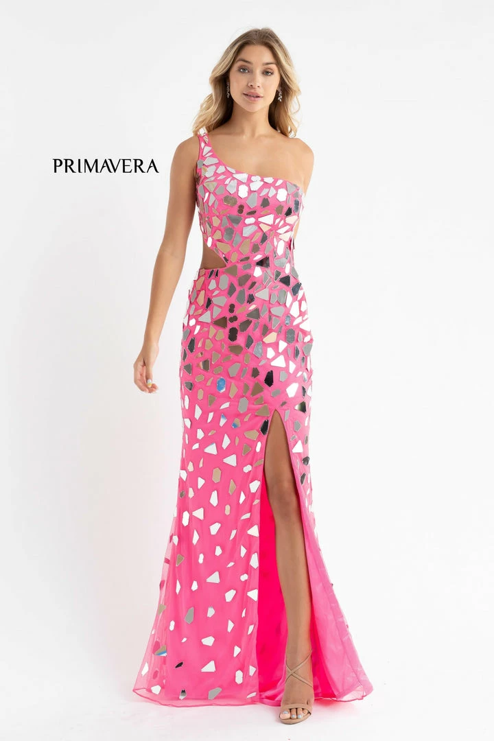 Sequin Dresses Primavera Couture 3623 Long Cut Glass One Shoulder Prom Dress Pageant Gown Slit 4 Sequin Dresses Primavera Couture 3623 Long Cut Glass One Shoulder Prom Dress Pageant Gown Slit