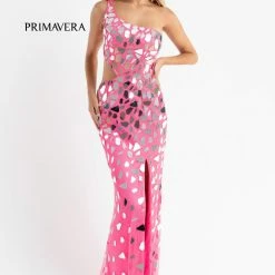 Sequin Dresses Primavera Couture 3623 Long Cut Glass One Shoulder Prom Dress Pageant Gown Slit 65 Sequin Dresses Primavera Couture 3623 Long Cut Glass One Shoulder Prom Dress Pageant Gown Slit