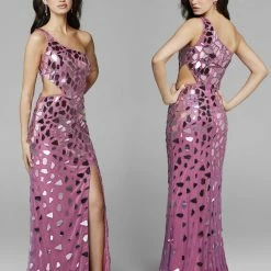 Sequin Dresses Primavera Couture 3623 Long Cut Glass One Shoulder Prom Dress Pageant Gown Slit 84 Sequin Dresses Primavera Couture 3623 Long Cut Glass One Shoulder Prom Dress Pageant Gown Slit
