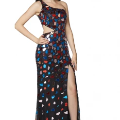 Sequin Dresses Primavera Couture 3623 Long Cut Glass One Shoulder Prom Dress Pageant Gown Slit 69 Sequin Dresses Primavera Couture 3623 Long Cut Glass One Shoulder Prom Dress Pageant Gown Slit