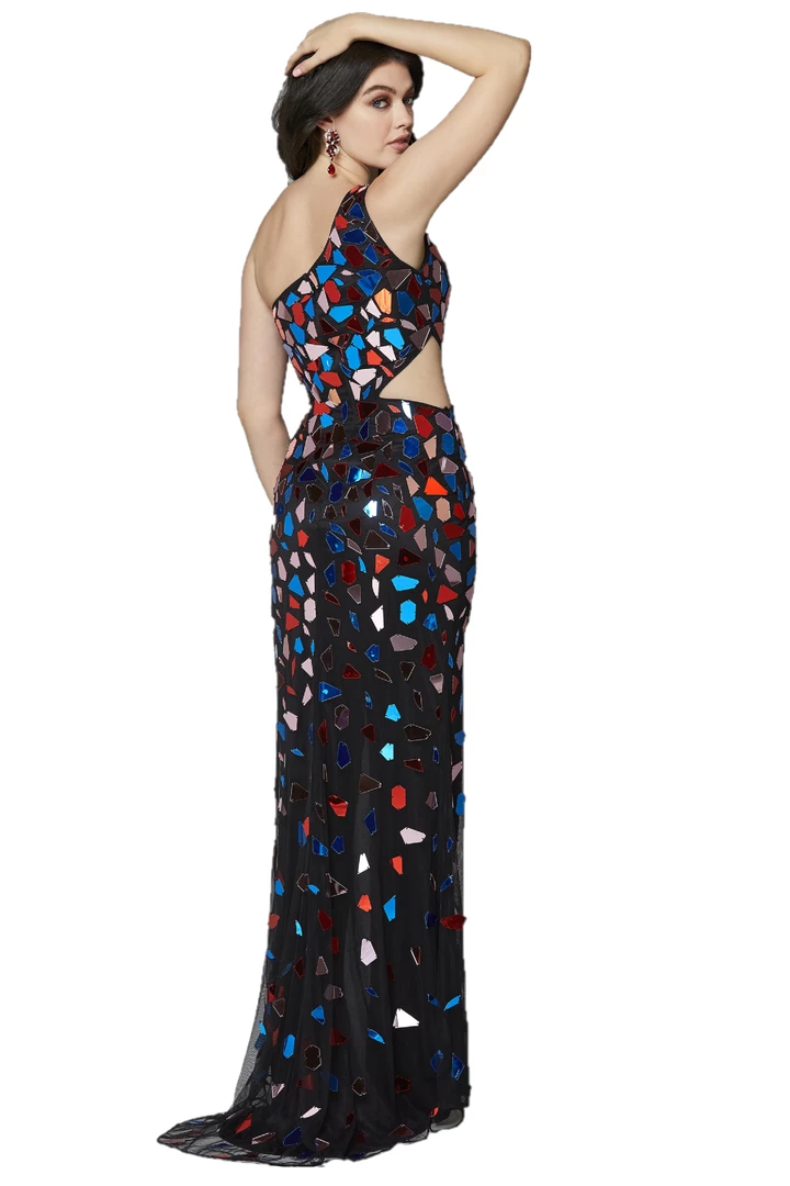 Sequin Dresses Primavera Couture 3623 Long Cut Glass One Shoulder Prom Dress Pageant Gown Slit 31 Sequin Dresses Primavera Couture 3623 Long Cut Glass One Shoulder Prom Dress Pageant Gown Slit