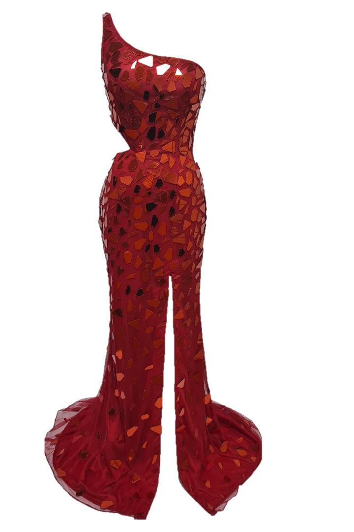 Sequin Dresses Primavera Couture 3623 Long Cut Glass One Shoulder Prom Dress Pageant Gown Slit 21 Sequin Dresses Primavera Couture 3623 Long Cut Glass One Shoulder Prom Dress Pageant Gown Slit