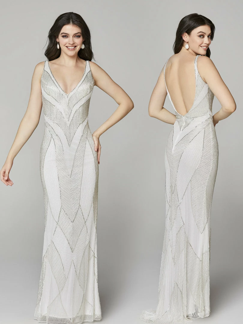 In Stock Primavera Couture 3629 Long Fitted Beaded Formal Prom Dress Backless Gown Size 8 8 In Stock Primavera Couture 3629 Long Fitted Beaded Formal Prom Dress Backless Gown Size 8