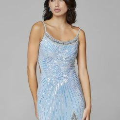 In Stock Primavera Couture 3648 Black Size 2 Sequin Backless Prom Dress Slit Formal Gown Backless Dresses 36 In Stock Primavera Couture 3648 Black Size 2 Sequin Backless Prom Dress Slit Formal Gown Backless Dresses