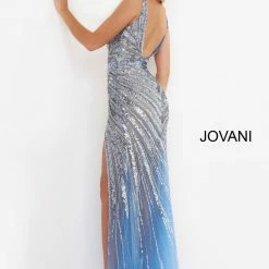 Jovani 3686 Embellished Crystal Plunging V Neck Prom Dress Sheath Evening Pageant Gown Long Sleeve Dresses 15 Jovani 3686 Embellished Crystal Plunging V Neck Prom Dress Sheath Evening Pageant Gown Long Sleeve Dresses