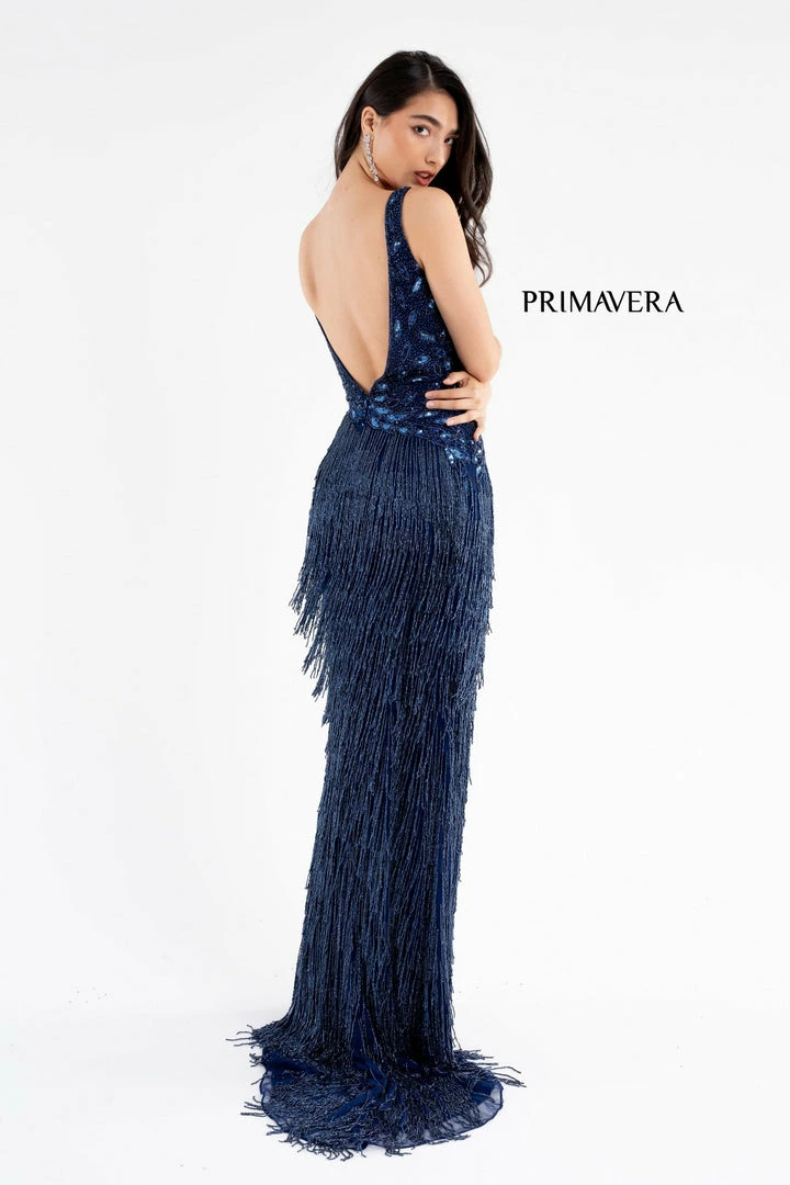 In Stock Primavera Couture 3752 Fringe Skirt Prom, Pageant, Evening Dress Fuchsia Size 8 V Neckline Backless Backless Dresses 4 In Stock Primavera Couture 3752 Fringe Skirt Prom, Pageant, Evening Dress Fuchsia Size 8 V Neckline Backless Backless Dresses