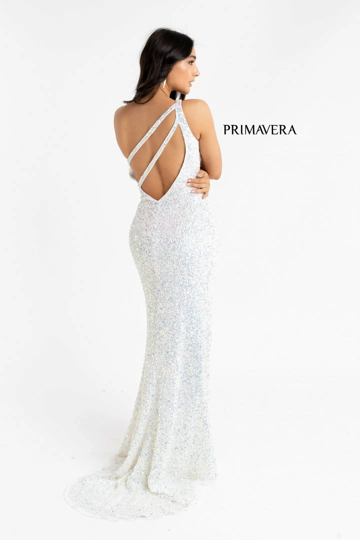 In Stock Primavera Couture 3761 Size 2, 4 One Shoulder Prom Dress Sequin Double Strap Back Slit Train Bright Blue Backless Dresses 34 In Stock Primavera Couture 3761 Size 2, 4 One Shoulder Prom Dress Sequin Double Strap Back Slit Train Bright Blue Backless Dresses