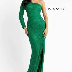 In Stock Fringe & Tassels Primavera Couture 3773 Size 2 Beaded One Long Sleeve Prom Dress Evening Gown Fringe Open Slit 24 In Stock Fringe & Tassels Primavera Couture 3773 Size 2 Beaded One Long Sleeve Prom Dress Evening Gown Fringe Open Slit