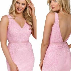 Primavera Couture 3804 Short 2022 Homecoming Dress Fitted Sequin Cocktail Dress Backless Dresses