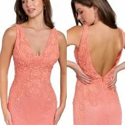 Primavera Couture 3807 Short 2022 Homecoming Dress Fitted Sequin Cocktail Dress Backless Dresses