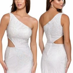 Primavera Couture 3840 Short 2022 Homecoming Dress Fitted Sequin Beaded Short Cocktail Dress