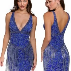 Primavera Couture 3843 Short 2022 Homecoming Dress Fitted Sequin Beaded Short Cocktail Dress Backless Dresses