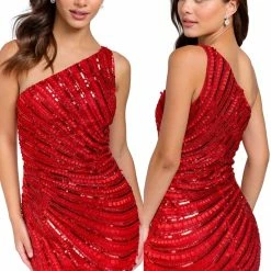 Primavera Couture 3845 Short 2022 Homecoming Dress Fitted Sequin Beaded Short Cocktail Dress