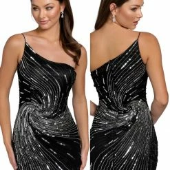 Primavera Couture 3854 Short 2022 Homecoming Dress Fitted Sequin Beaded Short Cocktail Dress Sequin Dresses