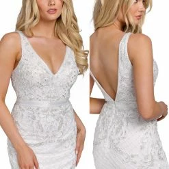 Primavera Couture 3856 Short 2022 Homecoming Dress Fitted Sequin Beaded Short Cocktail Dress