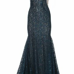 Jovani 3927 Iridescent Embellished Lace Long Mermaid Prom Dress On Shoulder Mermaid Dresses 13 Jovani 3927 Iridescent Embellished Lace Long Mermaid Prom Dress On Shoulder Mermaid Dresses