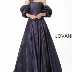 Discontinued Jovani 3986 Green And Purple Sizes 00-24
