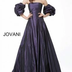 Discontinued Jovani 3986 Green And Purple Sizes 00-24