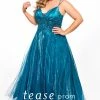 In Stock Ballgown Dresses Tease Prom 2046 Size 16 Teal Shimmer Ball Gown Prom Dress Evening Gown 1 In Stock Ballgown Dresses Tease Prom 2046 Size 16 Teal Shimmer Ball Gown Prom Dress Evening Gown