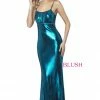 In Stock Blush Prom 11918 Size 6 Long Fitted Metallic Prom Dress Empire Backless Gown Backless Dresses 2 In Stock Blush Prom 11918 Size 6 Long Fitted Metallic Prom Dress Empire Backless Gown Backless Dresses