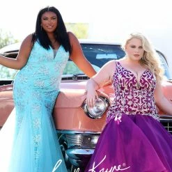 In Stock Johnathan Kayne For Sydney's Closet JK 2101 Sz 16 Mermaid Prom Dress JK2101 Plus Size