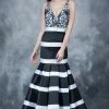 In Stock Nina Canacci 1359 Size 4 Mermaid Prom Dress With Embellished V Neckline Spring Formal